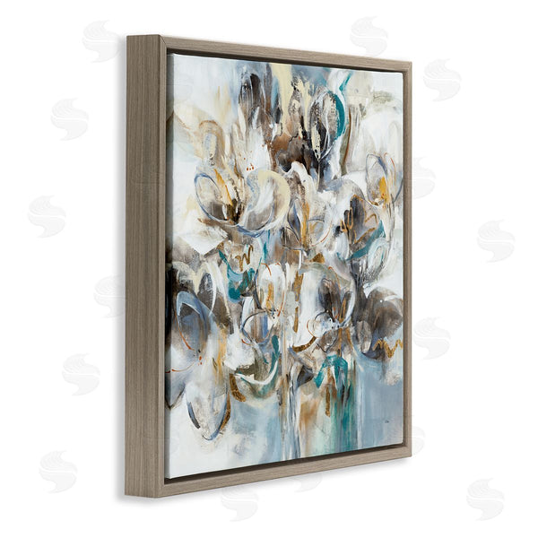 Stupell Industries K. Nari | Floral Abstraction Bouquet Of White Flowers Wall Art