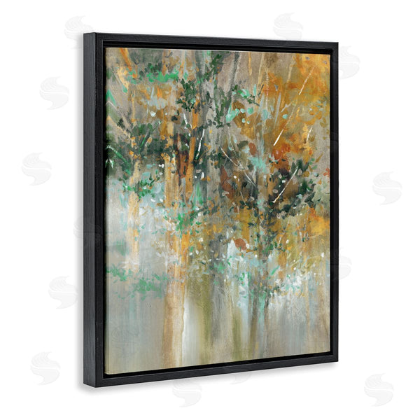 Stupell Industries K. Nari | Magical Woods Landscape Surreal Trees Green Leaves Wall Art