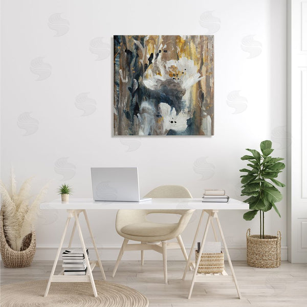 Stupell Industries K. Nari | Modern Abstract Botanical Painting Cascading Floral Petals Wall Art