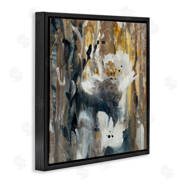 Stupell Industries K. Nari | Modern Abstract Botanical Painting Cascading Floral Petals Wall Art