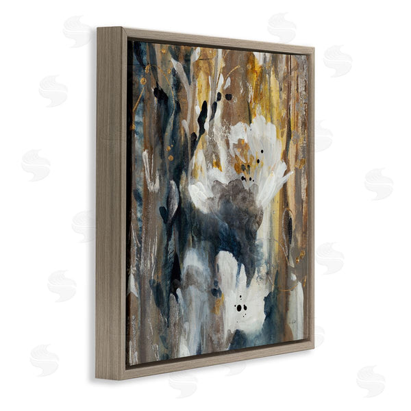 Stupell Industries K. Nari | Modern Abstract Botanical Painting Cascading Floral Petals Wall Art