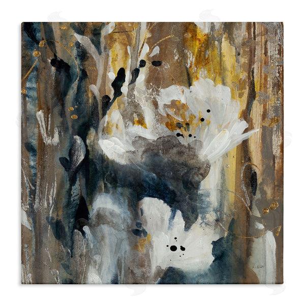 stupell industries K. Nari | Modern Abstract Botanical Painting Cascading Floral Petals Wall Art