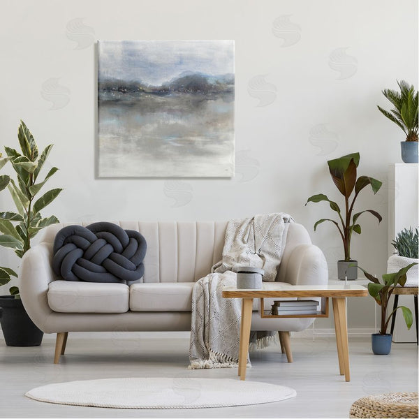 Stupell Industries K. Nari | Quiet Distant Landscape Misty Water Reflection Wall Art