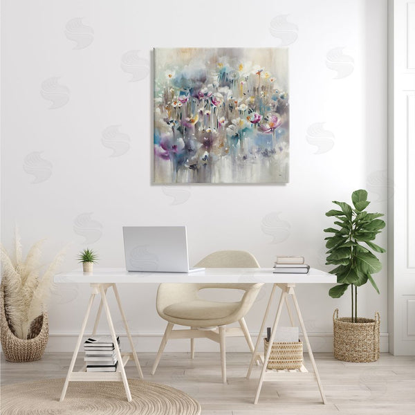 Stupell Industries K. Nari | Soft Rounded Wild Flowers Abstract Floral Field Wall Art