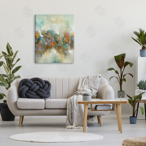 Stupell Industries K. Nari | Vivid Abstract Botanical Painting Bold Glam Detail Wall Art