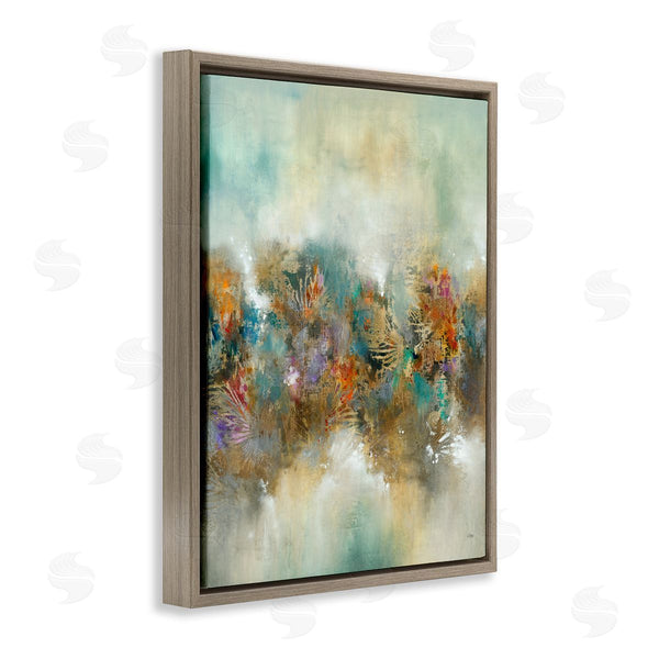 Stupell Industries K. Nari | Vivid Abstract Botanical Painting Bold Glam Detail Wall Art
