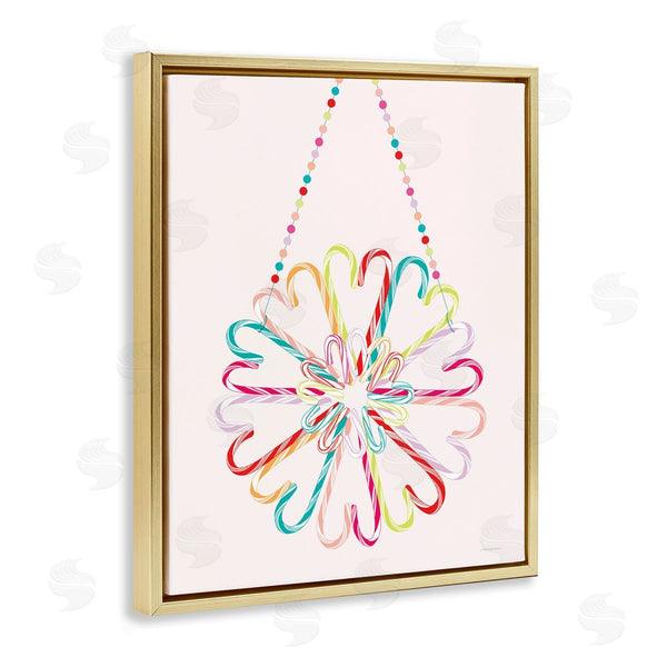 Stupell Industries Kamdon Kreations | Candy Cane Shapes