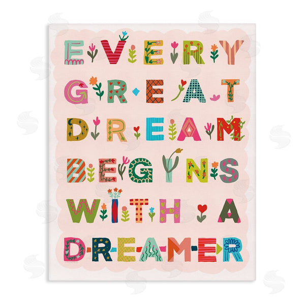 Stupell Industries Kamdon Kreations | Every Great Dream Wall Art