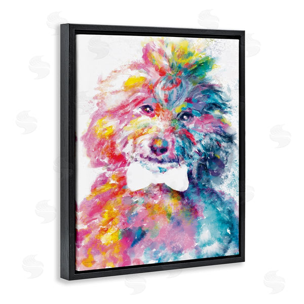Stupell Industries Kamdon Kreations | Modern Dog With Bowtie Wall Art