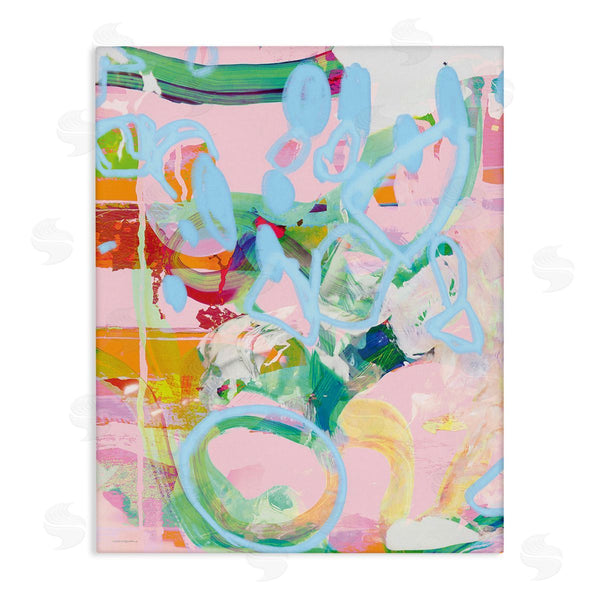 stupell industries Kamdon Kreations | Pastel Abstract Expression Wall Art