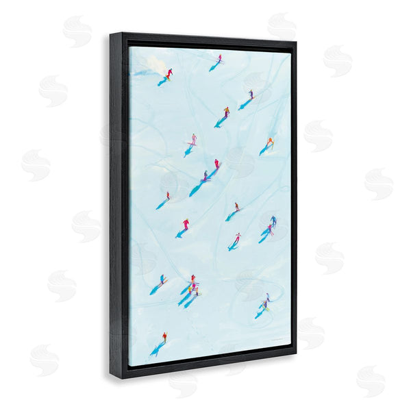 Stupell Industries Kamdon Kreations | People On Ski Slopes