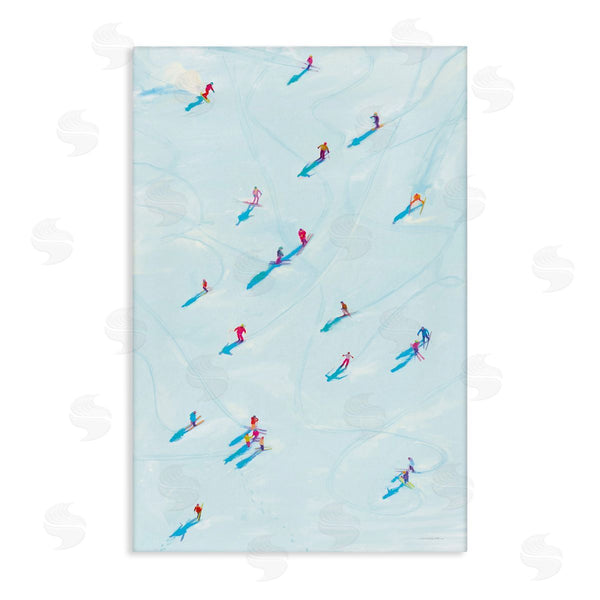 stupell industries Kamdon Kreations | People on Ski Slopes