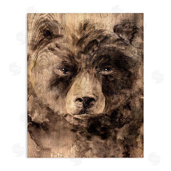 stupell industries Kamdon Kreations | Rustic Bear Portrait Wall Art
