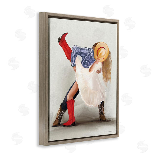 Stupell Industries Kamdon Kreations | Southern Couple Kiss Wall Art