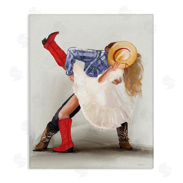 stupell industries Kamdon Kreations | Southern Couple Kiss Wall Art
