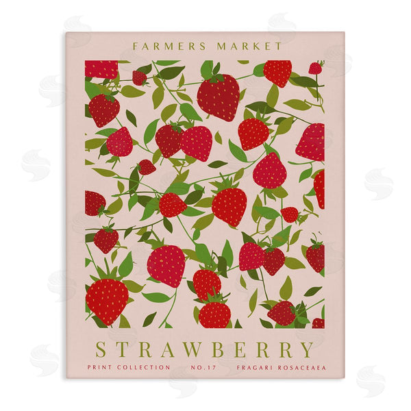 stupell industries Kamdon Kreations | Strawberry Gallery Print