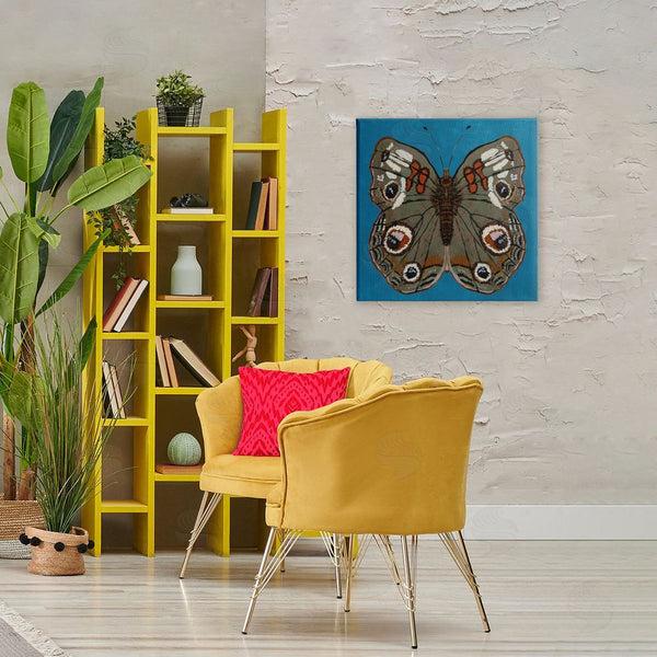 Stupell Industries Kara Keller Designs | Buckeye Butterfly Symmetry