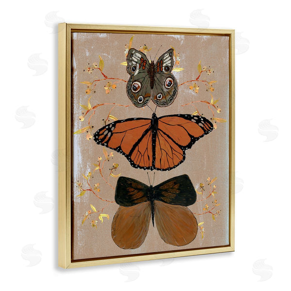 Stupell Industries Kara Keller Designs | Butterfly Collage Symmetry