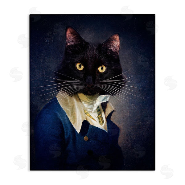 stupell industries Karen Burke | Cat with Colonial Fashion Wall Art