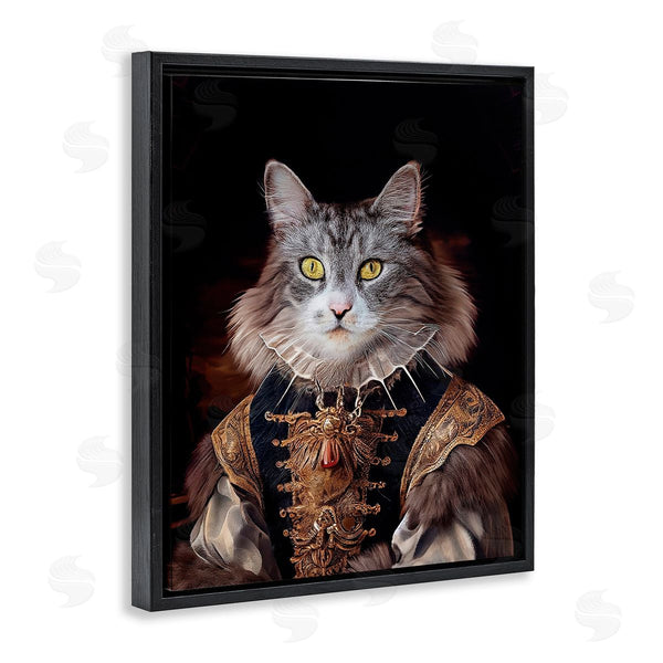 Stupell Industries Karen Burke | Classic Cat Regal Fashion Wall Art