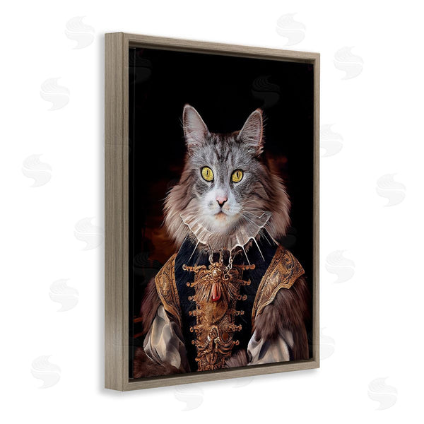 Stupell Industries Karen Burke | Classic Cat Regal Fashion Wall Art