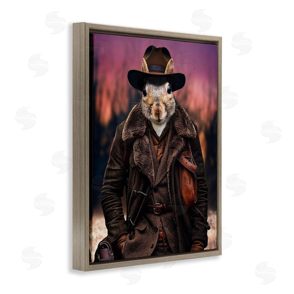 Stupell Industries Karen Burke | Classic Squirrel Fashion