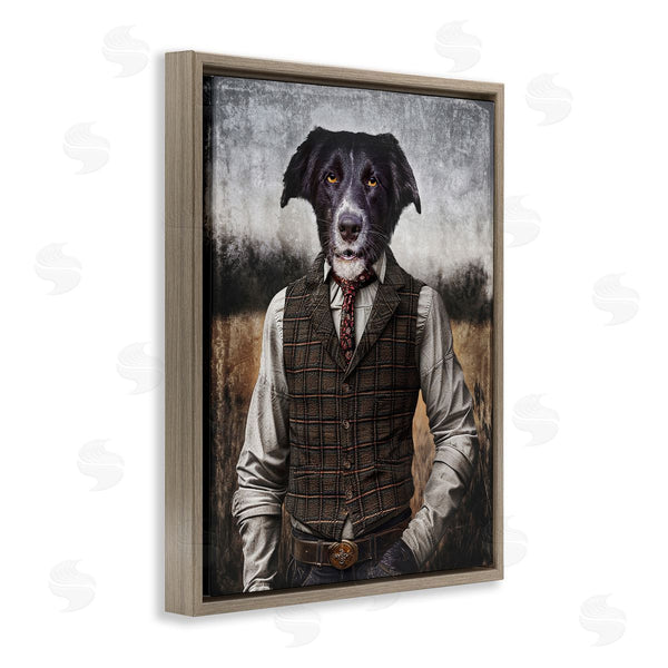 Stupell Industries Karen Burke | Dog In Colonial Clothes