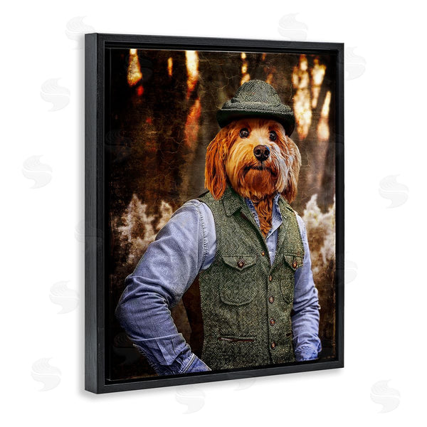 Stupell Industries Karen Burke | Terrier Dog Classic Clothing