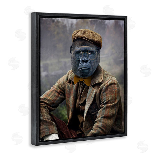 Stupell Industries Karen Burke | Vintage Gorilla Portrait