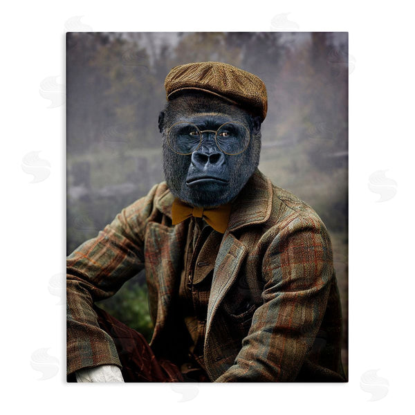 stupell industries Karen Burke | Vintage Gorilla Portrait