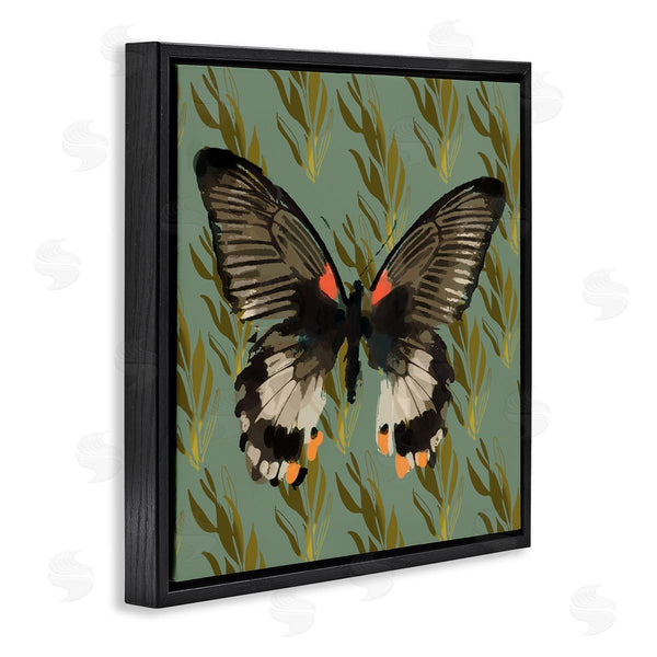 Stupell Industries Karen Dreyfus | Butterfly On Gold Pattern