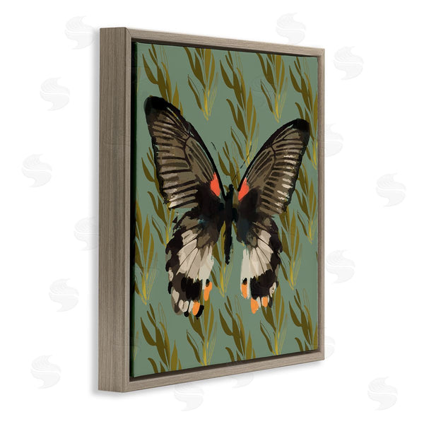 Stupell Industries Karen Dreyfus | Butterfly On Gold Pattern