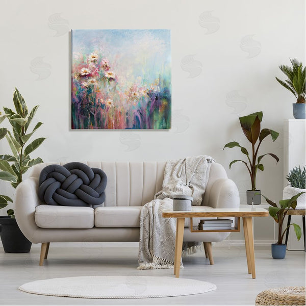 Stupell Industries Karen Hale | Abstract Flower Garden Blooming Hues Wall Art