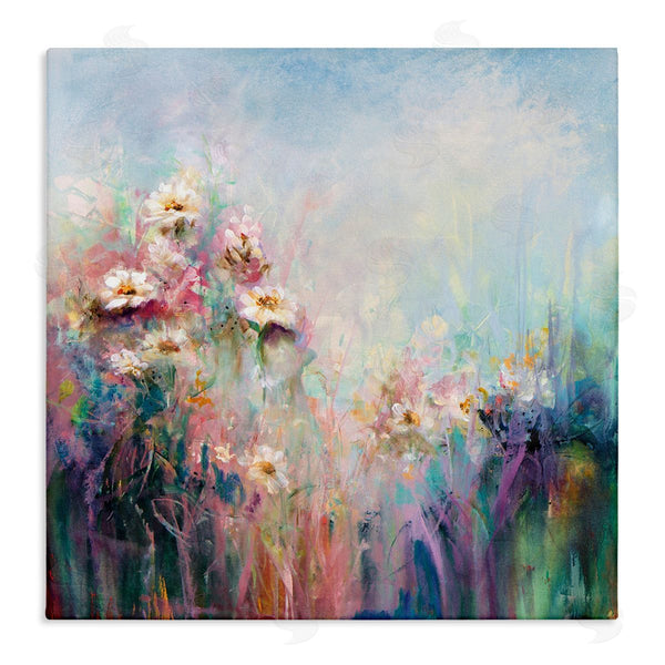 stupell industries Karen Hale | Abstract Flower Garden Blooming Hues Wall Art