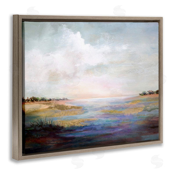 Stupell Industries Karen Hale | Abstract River Landscape Wall Art