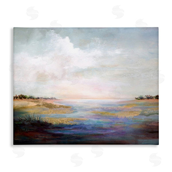 stupell industries Karen Hale | Abstract River Landscape Wall Art
