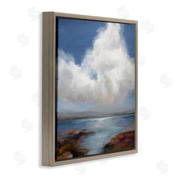 Stupell Industries Karen Hale | Clouds Over Sea Painting Wall Art
