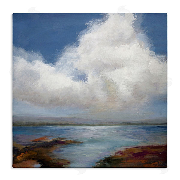 stupell industries Karen Hale | Clouds over Sea Painting Wall Art