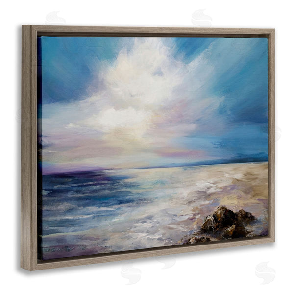 Stupell Industries Karen Hale | Serene Clouds Over Beach