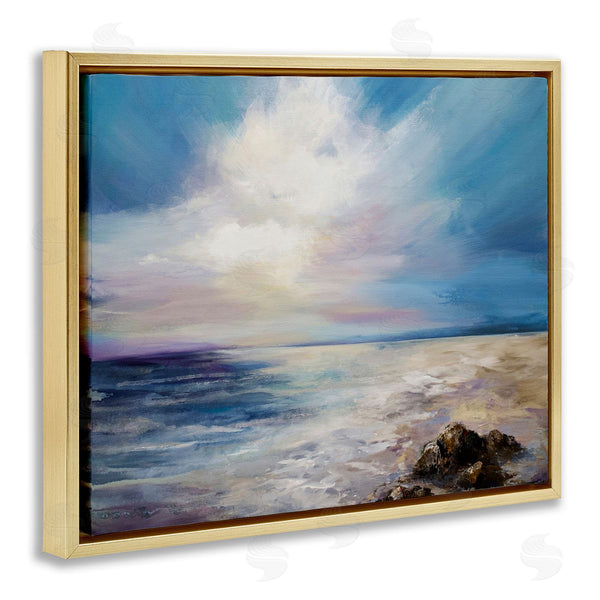 Stupell Industries Karen Hale | Serene Clouds Over Beach