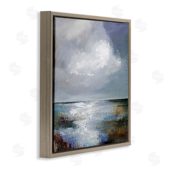 Stupell Industries Karen Hale | Sun Reflection Ocean Surface Wall Art