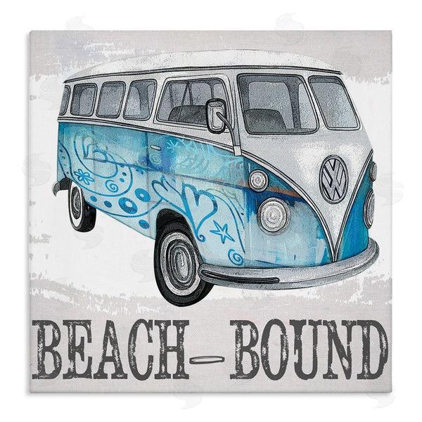 stupell industries Karen Smith | Beach Bound Summer Vacation Van Wall Art