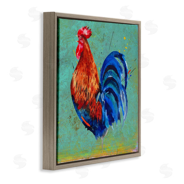 Stupell Industries Karen Smith | Bold Farmhouse Country Rooster Wall Art