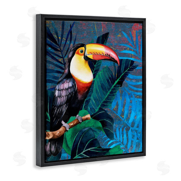 Stupell Industries Karen Smith | Bright Toucan Among Leaves Wall Art
