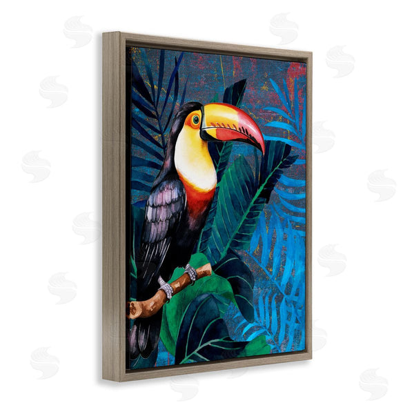 Stupell Industries Karen Smith | Bright Toucan Among Leaves Wall Art