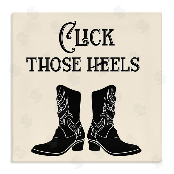 stupell industries Karen Smith | Click Those Heels Cowgirl Wall Art