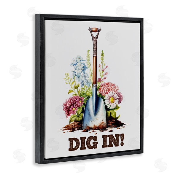 Stupell Industries Karen Smith | Dig In Gardening Phrase