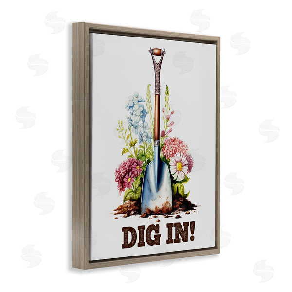 Stupell Industries Karen Smith | Dig In Gardening Phrase