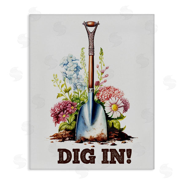 stupell industries Karen Smith | Dig In Gardening Phrase