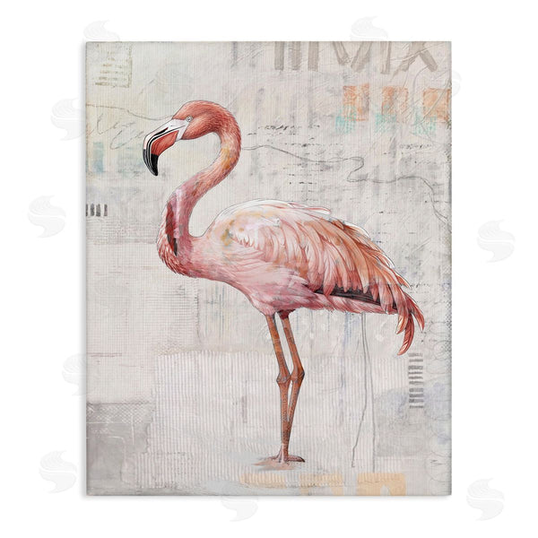 stupell industries Karen Smith | Flamingo Collage Portrait